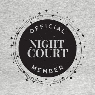 Official Night Court Member Acotar Book Lover, SJM Book A court of thorns and roses, Bookish Fantasy T-Shirt